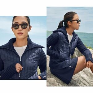 Polo Ralph Lauren RLX Hybrid Wool Funnelneck Jacket size L NWT $398